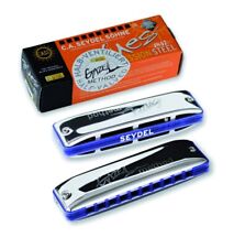 C·A·SEYDEL 10301PT SESSION STEEL PT Gazell halbventiliert Mundharmonika