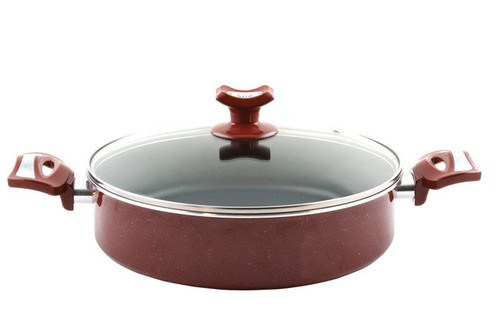 Topf flach teflon - topf,