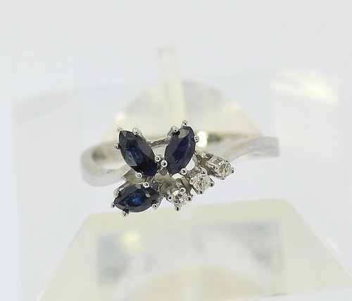 Ring 14k 585 er weiß - 14,