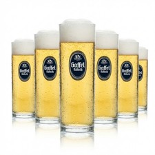 12x Gaffel Bier Glas 0,25l