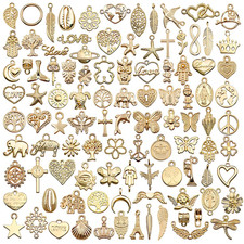 100 Stück Charms Anhänger