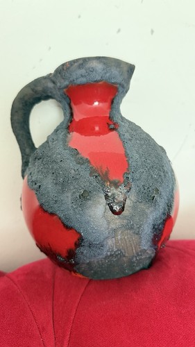 Vintage fat lava keramik krug - fat, keramik-krug
