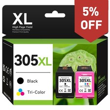 DRUCKERPATRONEN SET Für HP 305 XL DeskJet 2700 2710 2720 e 2724 2820 e 4110 4120