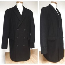 Nines Mantel Gr. XL / 54 - Schwarz - Herren Mantel XL Gehrock Mantel - Gothic