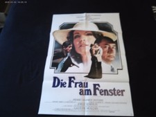 Kinoplakat Filmposter:  Die Frau am Fenster von 1976 mit Romy schneider gefaltet