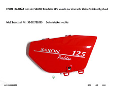 MZ AWO SIMSON Seitendeckel rot rechts SAXON Roadster 125  NEU RARITÄT