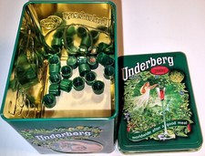 UNDERBERG Blechdose + 17 Deckel 2000 millenium Ausgabe Sammler Edition * TOPP