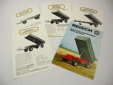 5 Original Reisch Prospekte