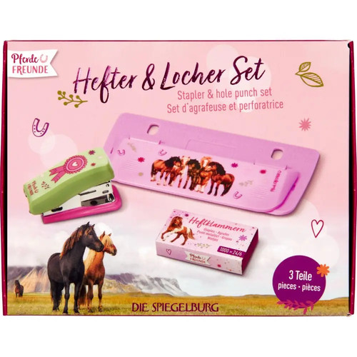 Hefter locher set - hefter,