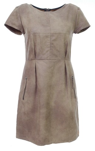 Chipie damen kurzkleid braun - chipie,