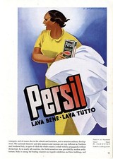 M. Dudovich Entwurf für Persil Waschpulver Historischer Plakatentwurf von 1937