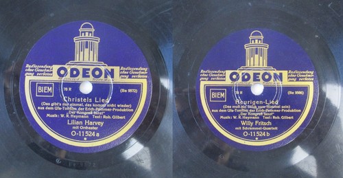 155466 odeon schellackplatte - odeon,