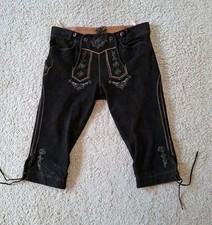 Moser Wildbock Herren Wildleder Trachten Hose Gr 106 bzw 54 L Kniebundlederhose