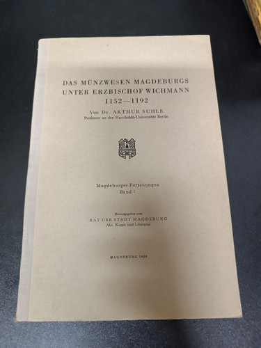 Das münzwesen magdeburgs - münzwesen,