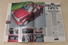 Auto Bild 32/1993 Rover Mini Cabrio mit 63PS im TEST auf 2 Seiten