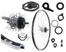 26" Hinterrad Shimano 19-559 7-Gang Nexus Nabenschaltung mit Rücktritt+Zubehör