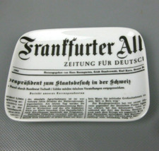 alter Zahlteller Porzellan