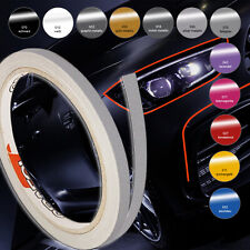 €1,09/m Zierstreifen Folie RAL-Töne Auto Boot Glanz/Matt 10mx 3-30mm 120 Farben