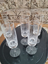 Sektgläser, Sektflöten, Kristallglas WMF, Serie CAROLA