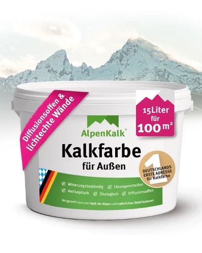 Alpenkalk fassadenfarbe l - 15,