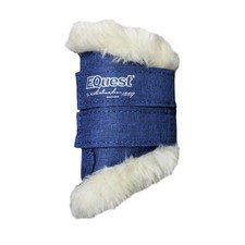 EQuest Softgamasche speziell für Mini-Shetty, 2er Set - Navy Gamasche Pony
