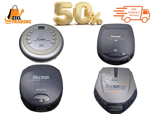 4er set tragbare - tragbare, cd-player