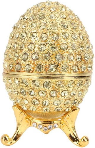 Edles fabergé zink - fabergé-ei, 65x41mm