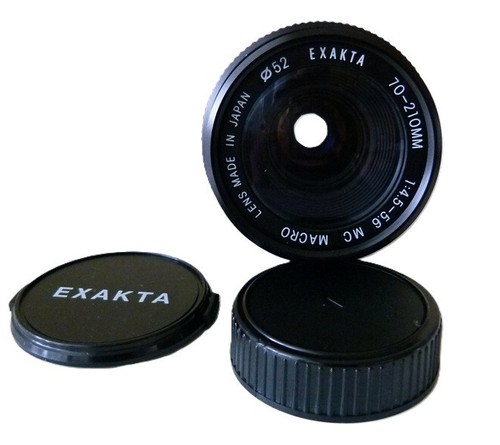Zoom objektiv exakta 210mm - zoom-objektiv,