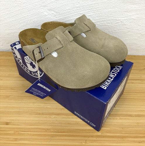 Birkenstock boston taupe - birkenstock,
