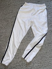 LACOSTE HERREN TRAININGSHOSE Jogginghose Gr S Weiss