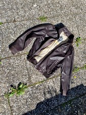 Bugatti - hochwertige Herren Lederjacke Lammnappa dunkelbraun Gr.54