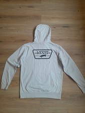 Vans Hoodie Gr M hellblau Retro Pullover Kapuzenpullover Sweatshirt Sweater 