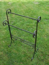 Dekorativer Standhandtuchhalter, Landhaus, mediterran, Handtuchstange, Eisen