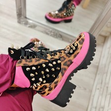 Damen Schuhe Stiefel Amphibien