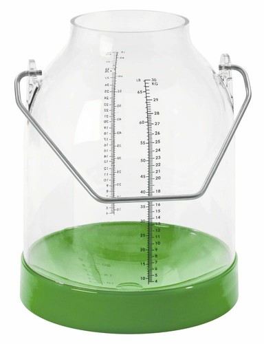 Melkeimer liter mit skala - liter,