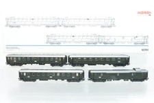 H0 Märklin 42751 Schnellzug DR Wagenset Gepäckwagen Personenwagen AC OVP N103