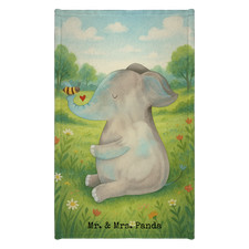 Handtuch elefant biene design - handtuch,