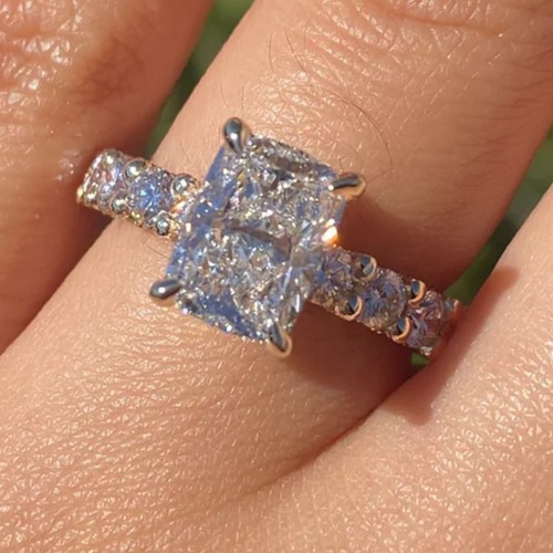 Wunderschöner diamant ehering - diamant,