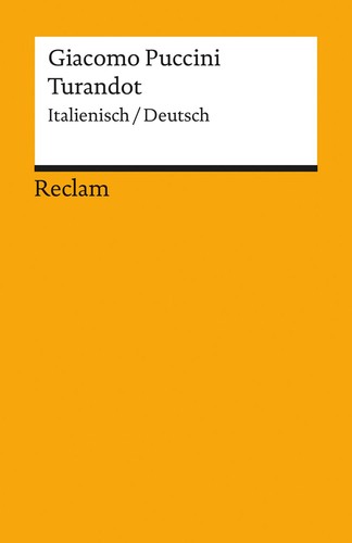 Turandot italienisch deutsch - turandot, italienisch/deutsch