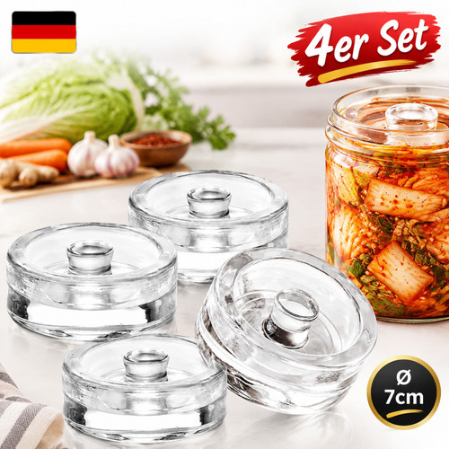 Glasgewichte 4 stück - cm,