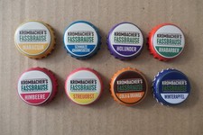 Kronkorken - Krombacher's Fassbrause, Stück -8- verschiedene, top erh