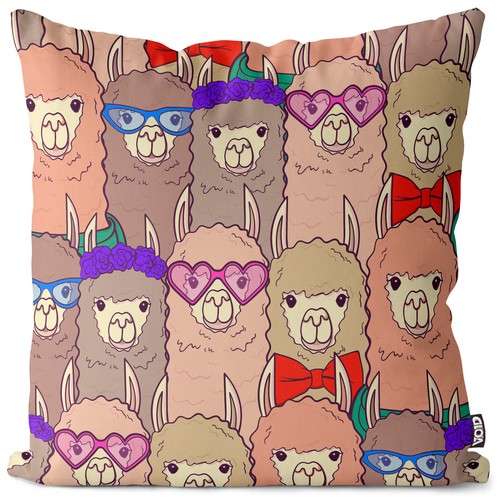 Lamas comic liebe kissenbezug - lamas,