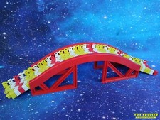 Carrera STRAX® Bahn Set Canyon Bridge Brücke rot + 35 Sticks