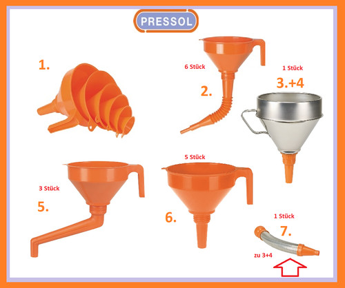 Pressol trichter aus - trichter,