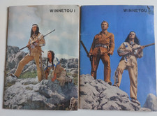 Sammelbilderalbum Karl May - WINNETOU 1 + 2 ,I + II ,Eikon Verlag, komplett