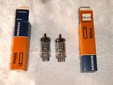 1 gematchtes Paar Siemens Röhren ECF 802 ECF 82 6F2 6U8 neu insgesamt 6 Paare