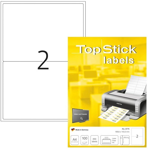 Top stick universal etiketten - stick, universal-etiketten