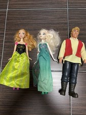 Konvolut 3 Puppen Elsa Anna Kristoff Disney Frozen