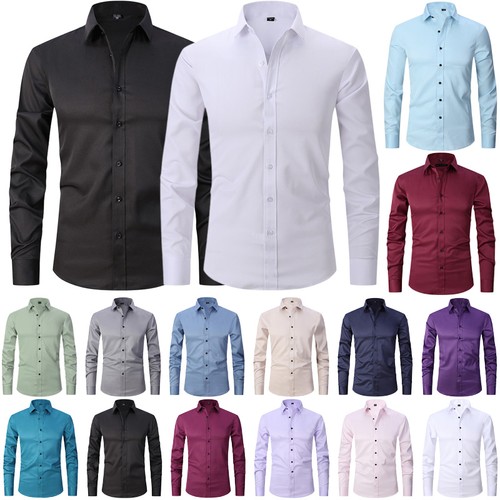Herren langarm businesshemd - herren,