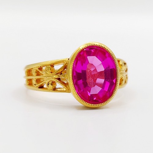 Jugendstil ritterring karat - jugendstil,